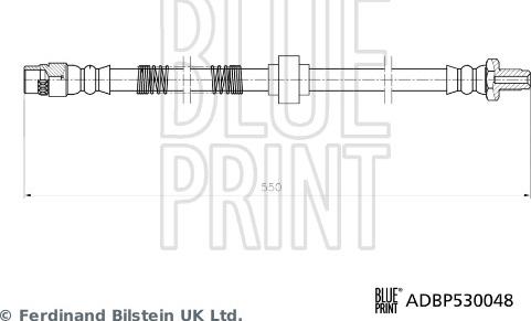Blue Print ADBP530048 - Спирачен маркуч vvparts.bg