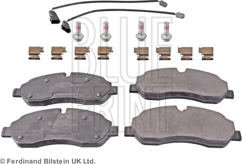 Blue Print ADF124211 - Комплект спирачно феродо, дискови спирачки vvparts.bg