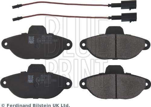 Blue Print ADL144206 - Комплект спирачно феродо, дискови спирачки vvparts.bg