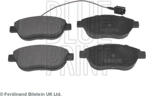 Blue Print ADL144211 - Комплект спирачно феродо, дискови спирачки vvparts.bg