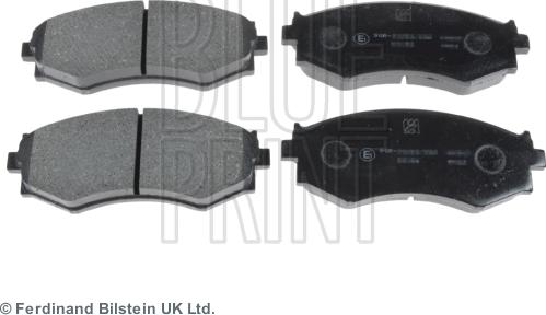 Blue Print ADN142110 - Комплект спирачно феродо, дискови спирачки vvparts.bg