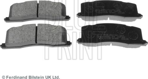 Blue Print ADT342110 - Комплект спирачно феродо, дискови спирачки vvparts.bg