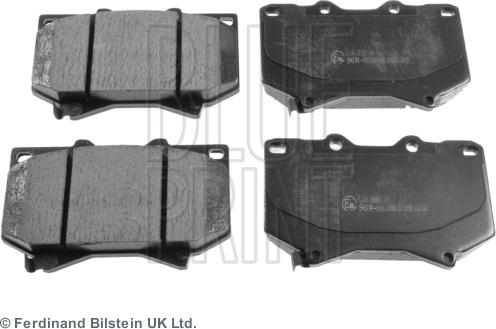 Blue Print ADT342117 - Комплект спирачно феродо, дискови спирачки vvparts.bg