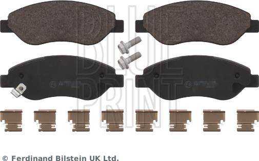 Blue Print ADZ94235 - Комплект спирачно феродо, дискови спирачки vvparts.bg