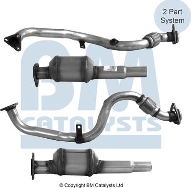 BM Catalysts BM90300 - Катализатор vvparts.bg