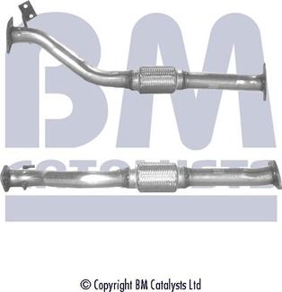 BM Catalysts BM50016 - Изпускателна тръба vvparts.bg