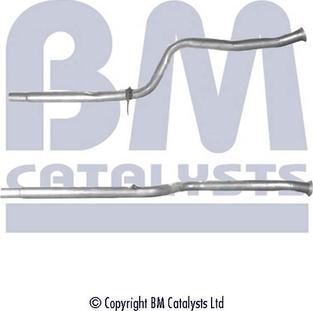 BM Catalysts BM50030 - Изпускателна тръба vvparts.bg