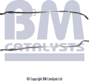 BM Catalysts BM50163 - Изпускателна тръба vvparts.bg