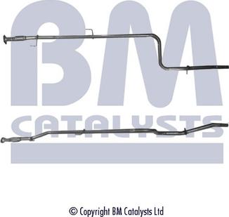 BM Catalysts BM50127 - Изпускателна тръба vvparts.bg