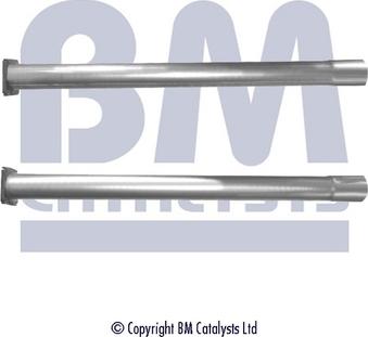 BM Catalysts BM50287 - Изпускателна тръба vvparts.bg