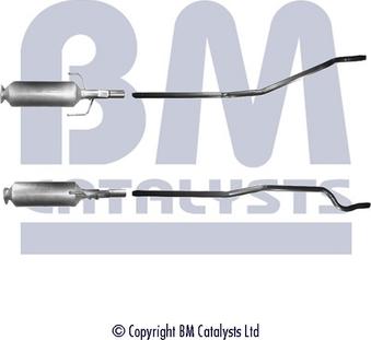 BM Catalysts BM11019 - Филтър за сажди / твърди частици, изпускателна система vvparts.bg