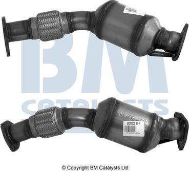 BM Catalysts BM80021 - Катализатор vvparts.bg