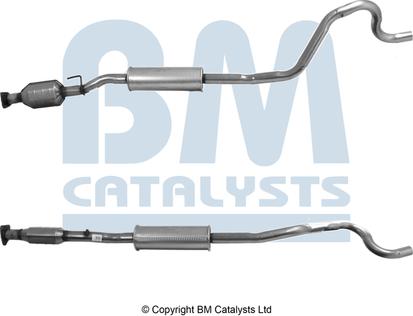 BM Catalysts BM80215 - Катализатор vvparts.bg