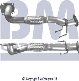 BM Catalysts BM70463 - Изпускателна тръба vvparts.bg