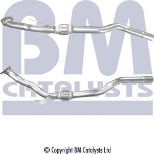 BM Catalysts BM70614 - Изпускателна тръба vvparts.bg