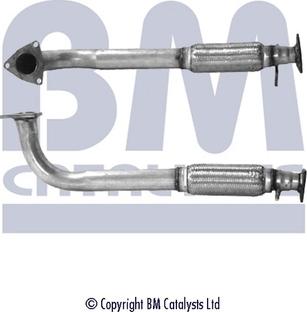 BM Catalysts BM70064 - Изпускателна тръба vvparts.bg
