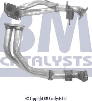 BM Catalysts BM70166 - Изпускателна тръба vvparts.bg