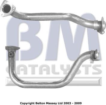 BM Catalysts BM70119 - Изпускателна тръба vvparts.bg