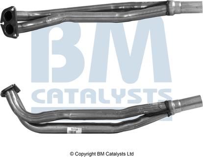 BM Catalysts BM70705 - Изпускателна тръба vvparts.bg