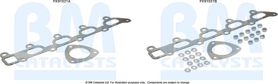 BM Catalysts FK91021 - Монтажен комплект, катализатор vvparts.bg