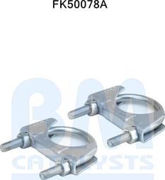 BM Catalysts FK50078 - Монтажен комплект, изпускателна тръба vvparts.bg