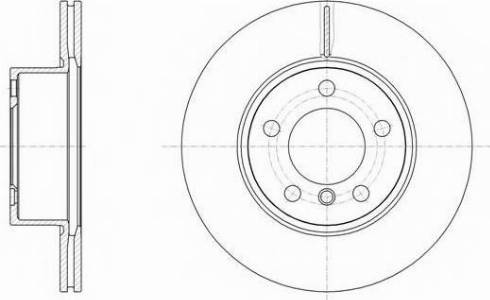 BMW 34116792217 - Спирачен диск vvparts.bg