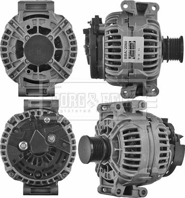 Borg & Beck BBA32060 - Генератор vvparts.bg