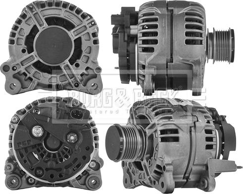 Borg & Beck BBA2917 - Генератор vvparts.bg