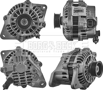 Borg & Beck BBA2471 - Генератор vvparts.bg