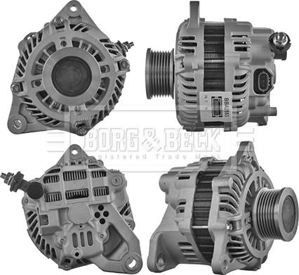 Borg & Beck BBA2553 - Генератор vvparts.bg