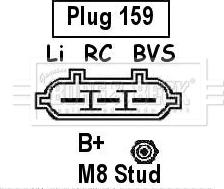 Borg & Beck BBA2557 - Генератор vvparts.bg