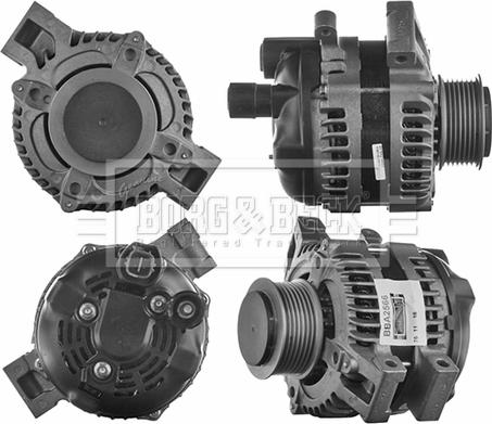 Borg & Beck BBA2566 - Генератор vvparts.bg