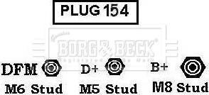 Borg & Beck BBA2513 - Генератор vvparts.bg