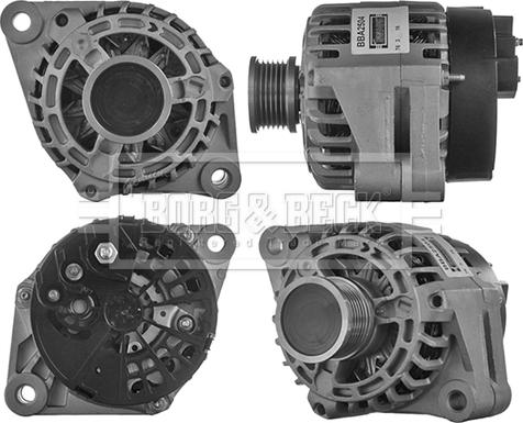 Borg & Beck BBA2504 - Генератор vvparts.bg