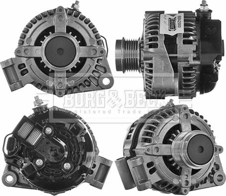 Borg & Beck BBA2580 - Генератор vvparts.bg