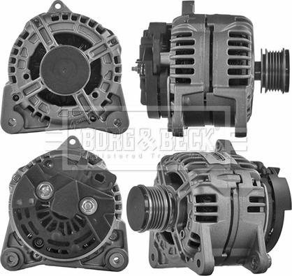 Borg & Beck BBA2521 - Генератор vvparts.bg