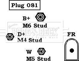 Borg & Beck BBA2674 - Генератор vvparts.bg