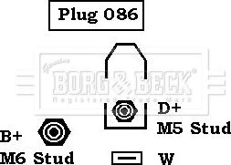 Borg & Beck BBA2098 - Генератор vvparts.bg