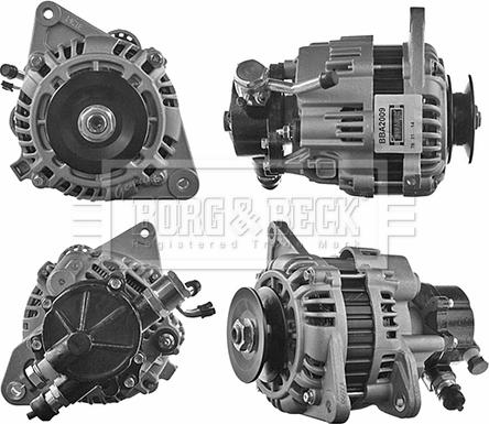 Borg & Beck BBA2009 - Генератор vvparts.bg