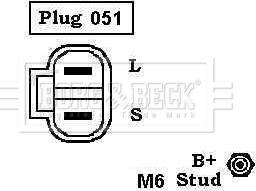 Borg & Beck BBA2673 - Генератор vvparts.bg