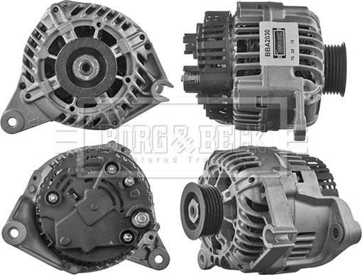 Borg & Beck BBA2030 - Генератор vvparts.bg