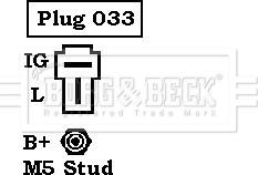 Borg & Beck BBA2066 - Генератор vvparts.bg