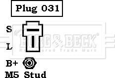 Borg & Beck BBA2746 - Генератор vvparts.bg