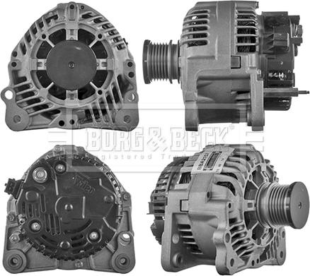 Borg & Beck BBA2157 - Генератор vvparts.bg