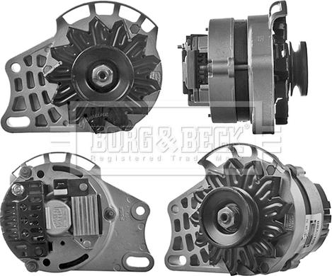 Borg & Beck BBA2109 - Генератор vvparts.bg