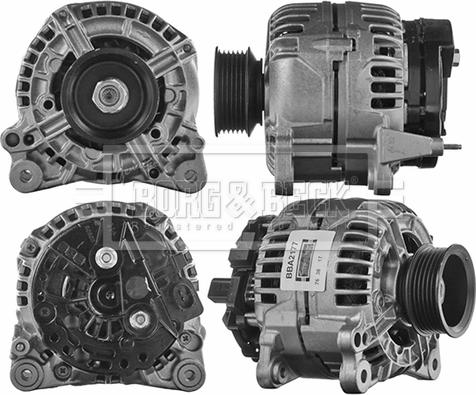 Borg & Beck BBA2177 - Генератор vvparts.bg