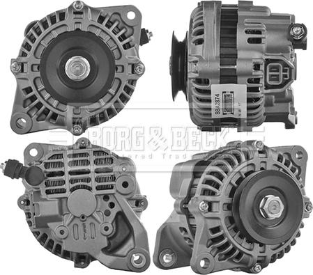 Borg & Beck BBA2874 - Генератор vvparts.bg