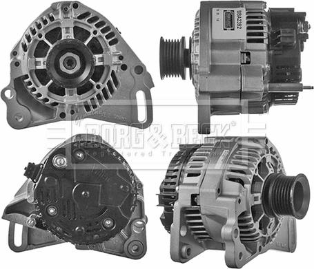 Borg & Beck BBA2392 - Генератор vvparts.bg