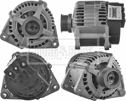 Borg & Beck BBA2355 - Генератор vvparts.bg