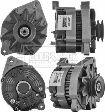 Borg & Beck BBA2306 - Генератор vvparts.bg